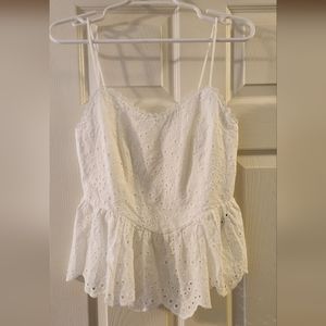 Shein sz Large white top